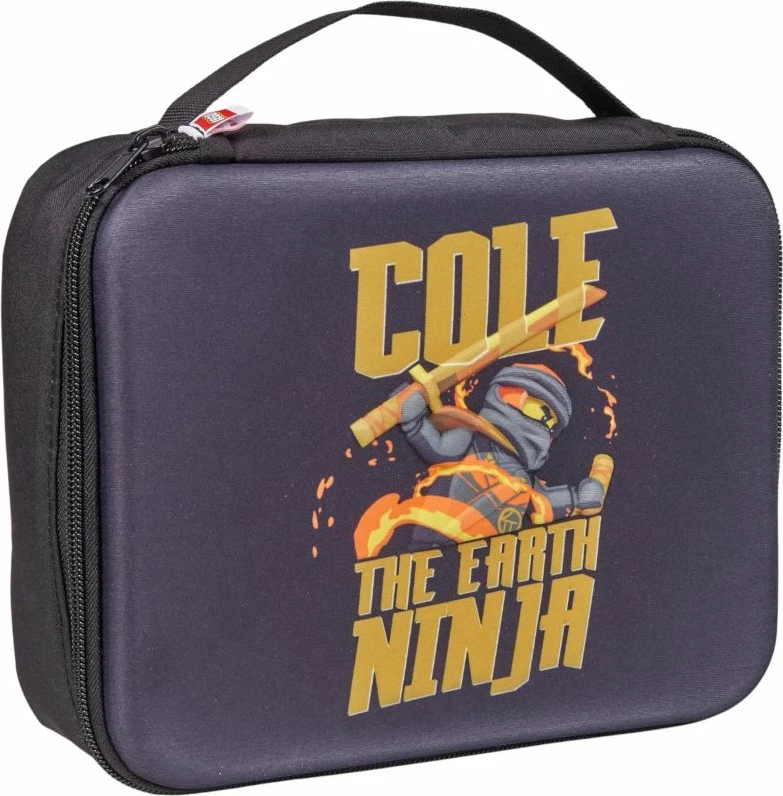 Kuti ushqimi Lego për fëmijë, e zezë