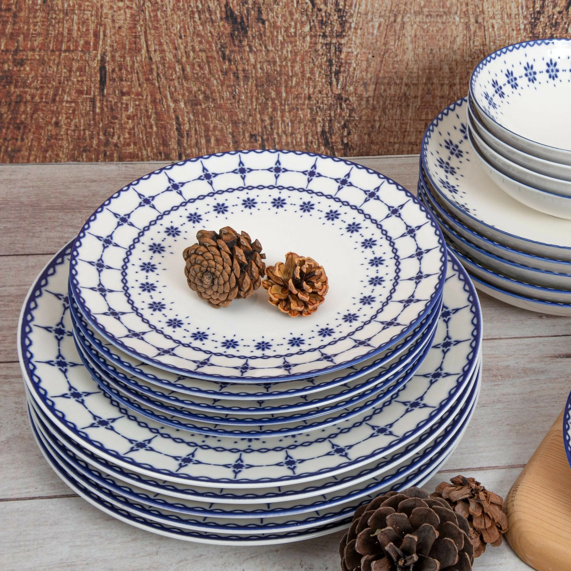 Set enësh për drekë (24 copë), Hermia, GBSATN24Y4R1614
