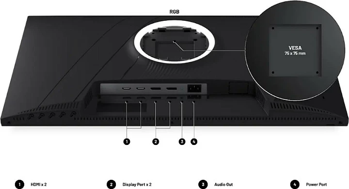 Monitor gaming JAPANNEXT 24.5" Full HD IPS 320Hz 1ms