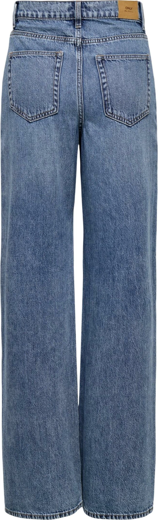 Xhinse wide leg për femra Only Onlhope 15366323, denim të kaltra [Madhësia: 28/32]