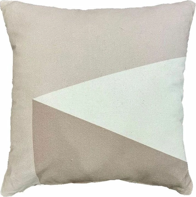 Jastëk dekorativ MAYRA C, pambuk, poliester, 45x45cm, bezhë
