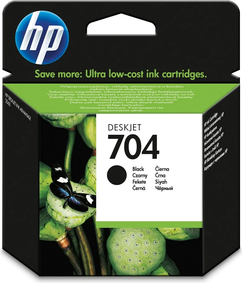 Ngjyrë HP 704, e zezë, 1 copë