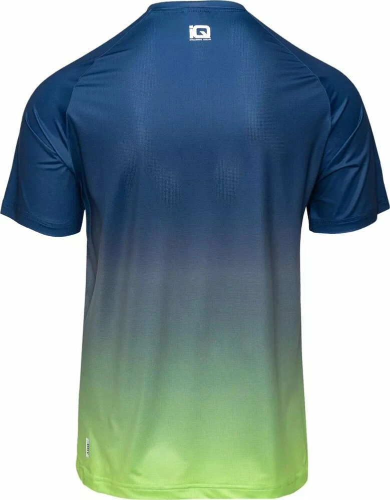 Maicë sportive IQ ESTISE, mëngë të shkurtra, madhësi S, blu