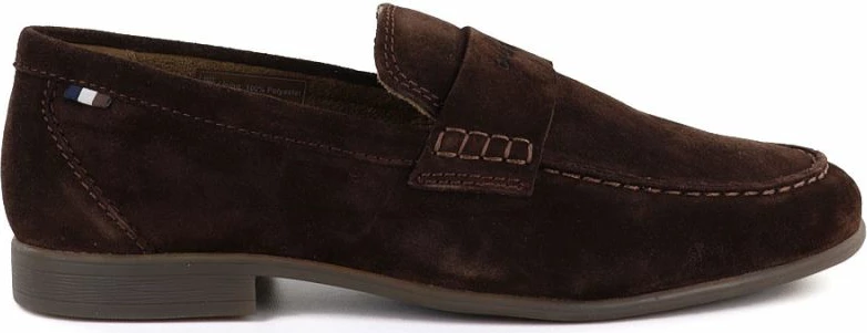 Mokasina meshkuj Bugatti 311-AW660-1400-6100, çokollatë