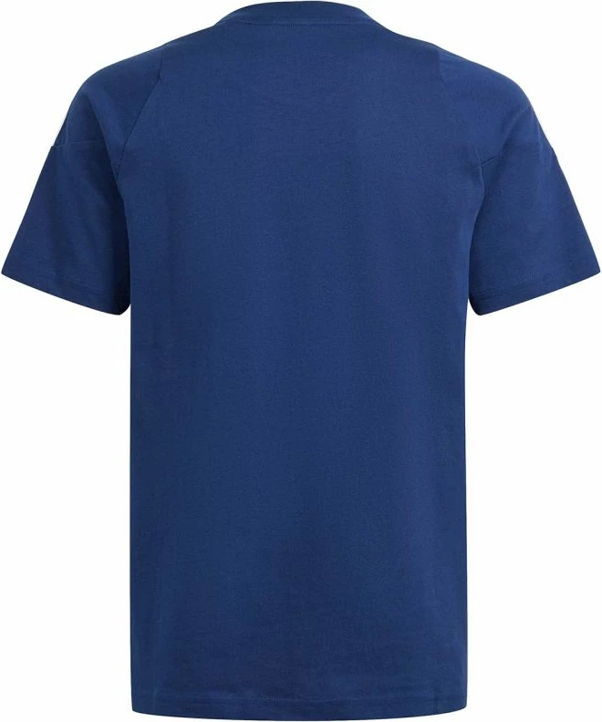 Fanellë futbolli për fëmijë adidas Tiro 24, e bardhë dhe blu marine