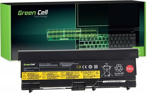 Bateri laptopi Green Cell për Lenovo ThinkPad 430/530, 11.1V 4400mAh, e zezë