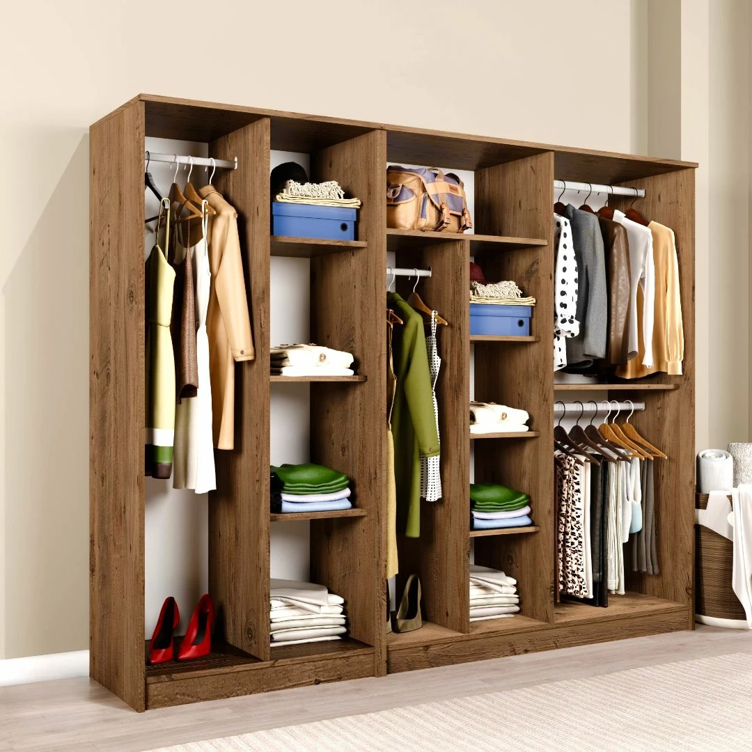 Dollap Skye Decor, ngjyrë Atlantic Pine, Kardelen 1600-126