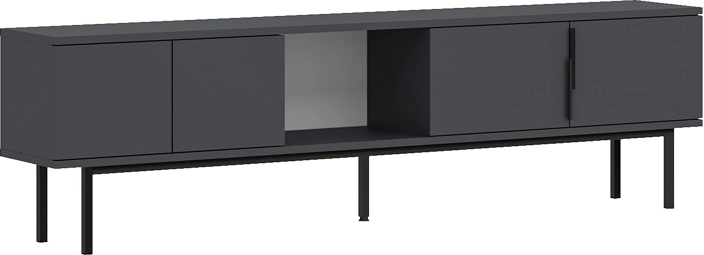 Komodë TV Skye Decor, ngjyrë antracit, Ramsey