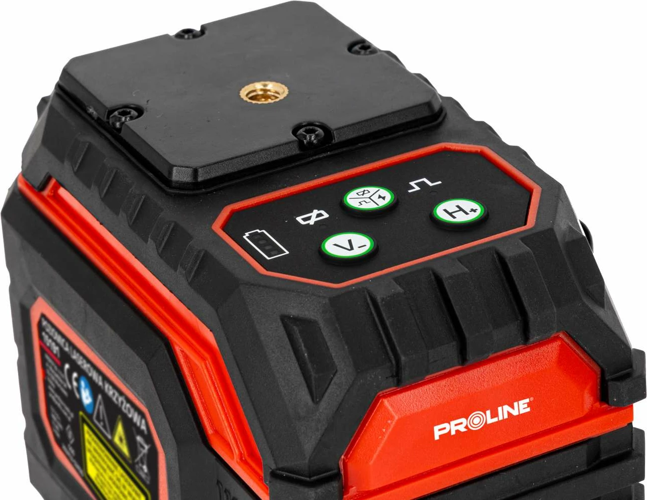 Nivel laser Proline 15191 360°, 2 rreze, 25 m, rreze jeshile, set me aksesorë