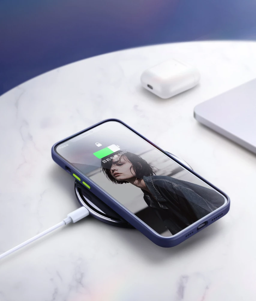 Mbështjellës Joyroom Color Series për iPhone 12 Pro Max JR-BP800, zi