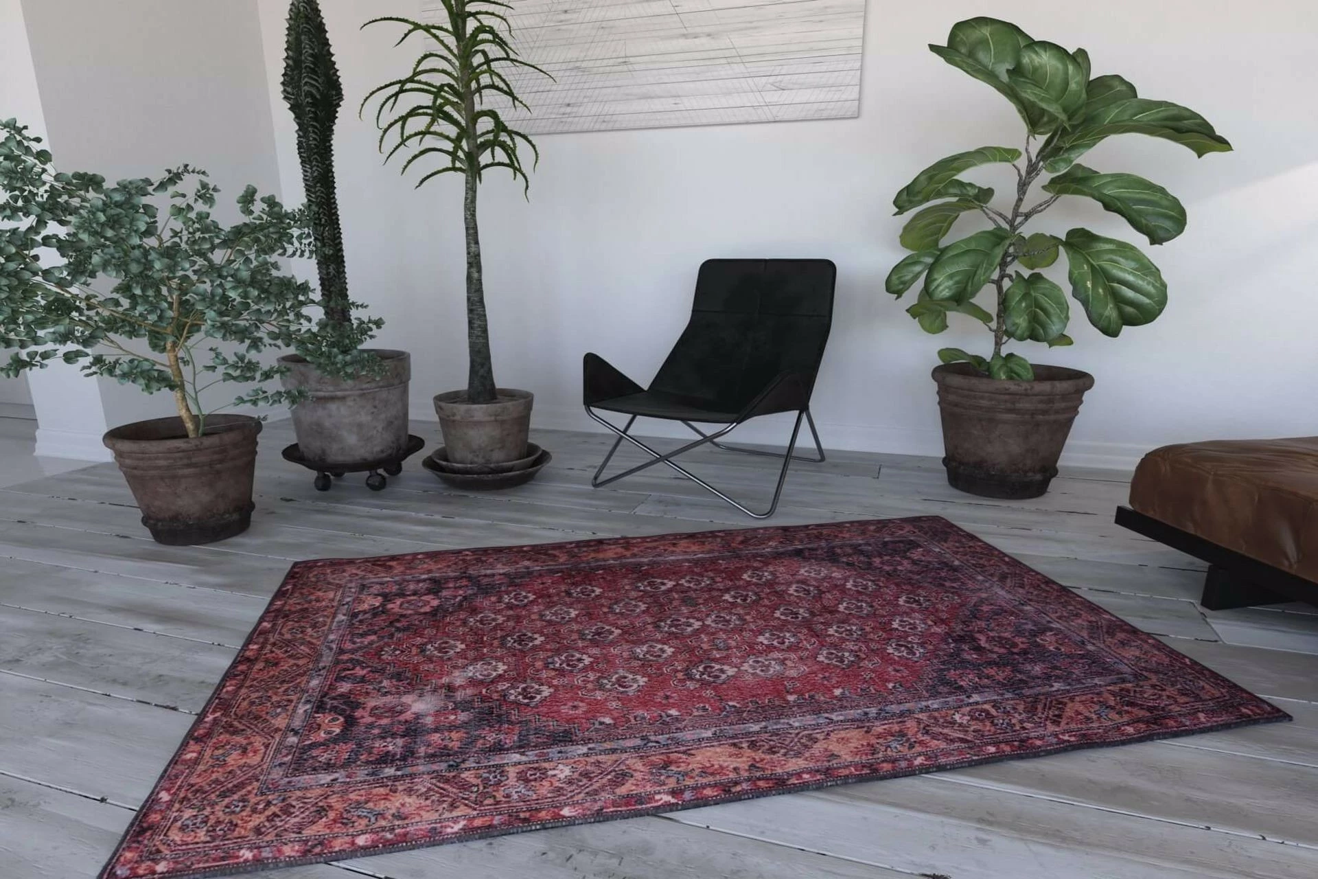 Qilim për korridor, Conceptum Hypnose, Blues Chenille, rustic AL 151, 75x150cm