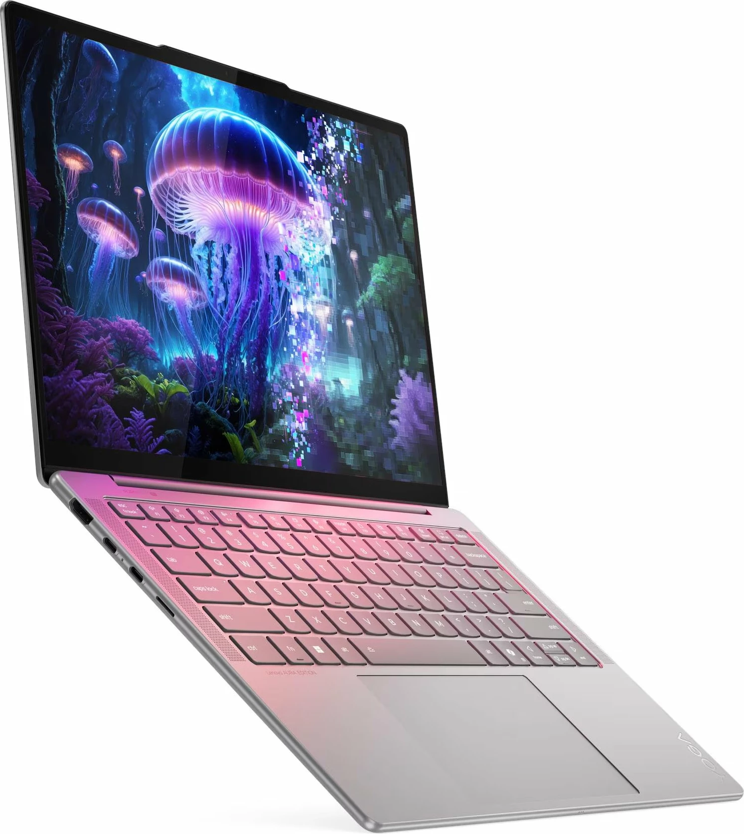 Laptop Lenovo Yoga Slim 7 14ILL10 (83JX00A3NT) Core Ultra 7 258V, 32GB RAM, 1TB SSD, 14\" WUXGA OLED, Windows 11, gri