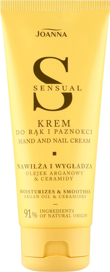 Krem për duar dhe thonj Joanna Sensual Argan Oil & Ceramides 100g