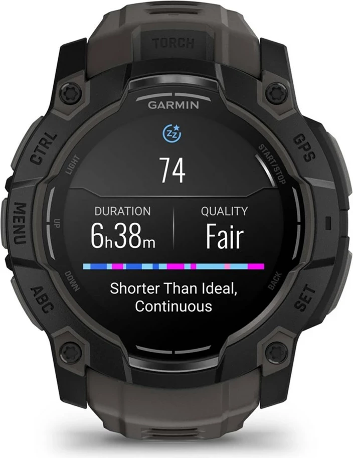 Smartwatch Garmin Instinct 3 AMOLED, 50 mm, GPS, i zi