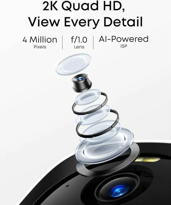 Sistem kamera sigurie ANKER Eufy Security eufyCam E40 2K, 4 kamera + HomeBase S380, SolarPlus 2.0, e bardhë/e zezë