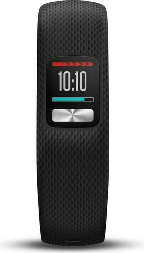 Smartwatch Garmin vívofit 4, rrip i zi, madhësia L, 365 ditë bateri, waterproof