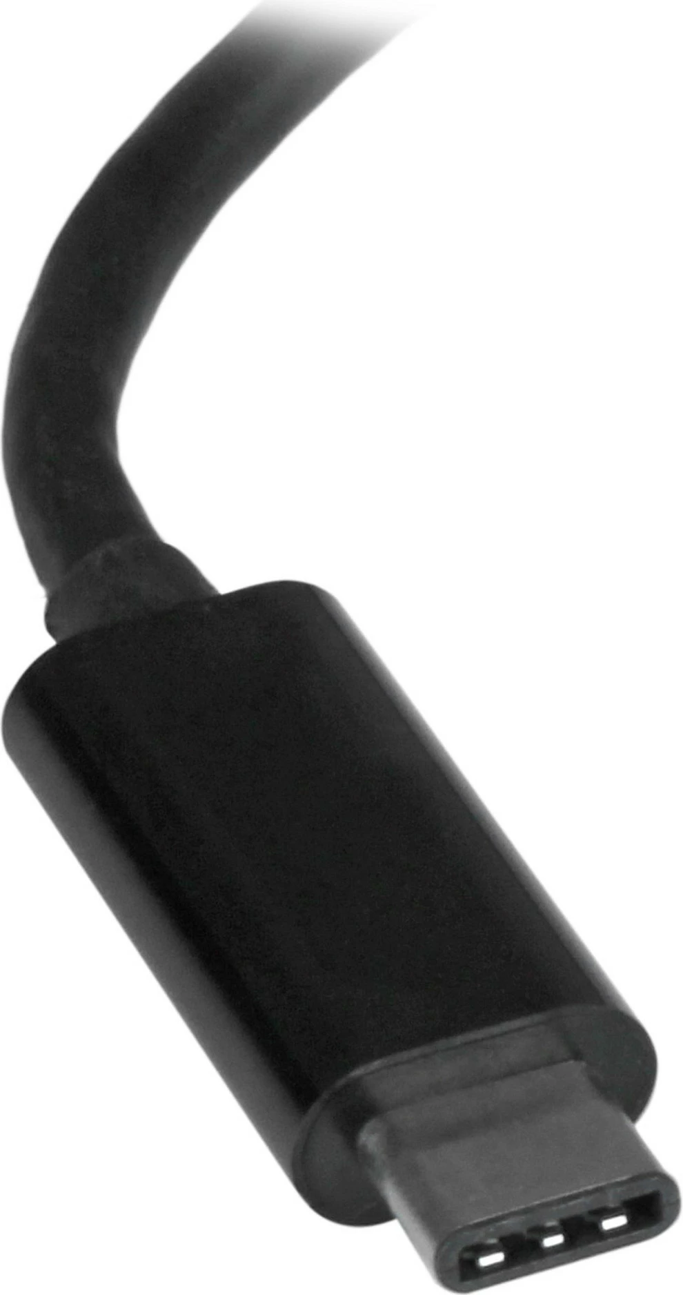 Adapter USB-C në Gigabit Ethernet StarTech, RTL8153, 1x RJ45, 10/100/1000 Mbps, i zi