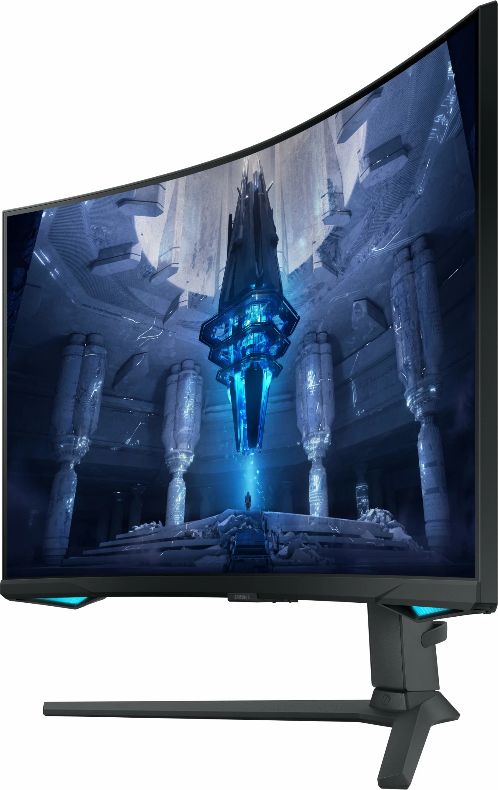 Monitor Samsung G75NB, 32", 4K Ultra HD, LED, 1 ms, i zi
