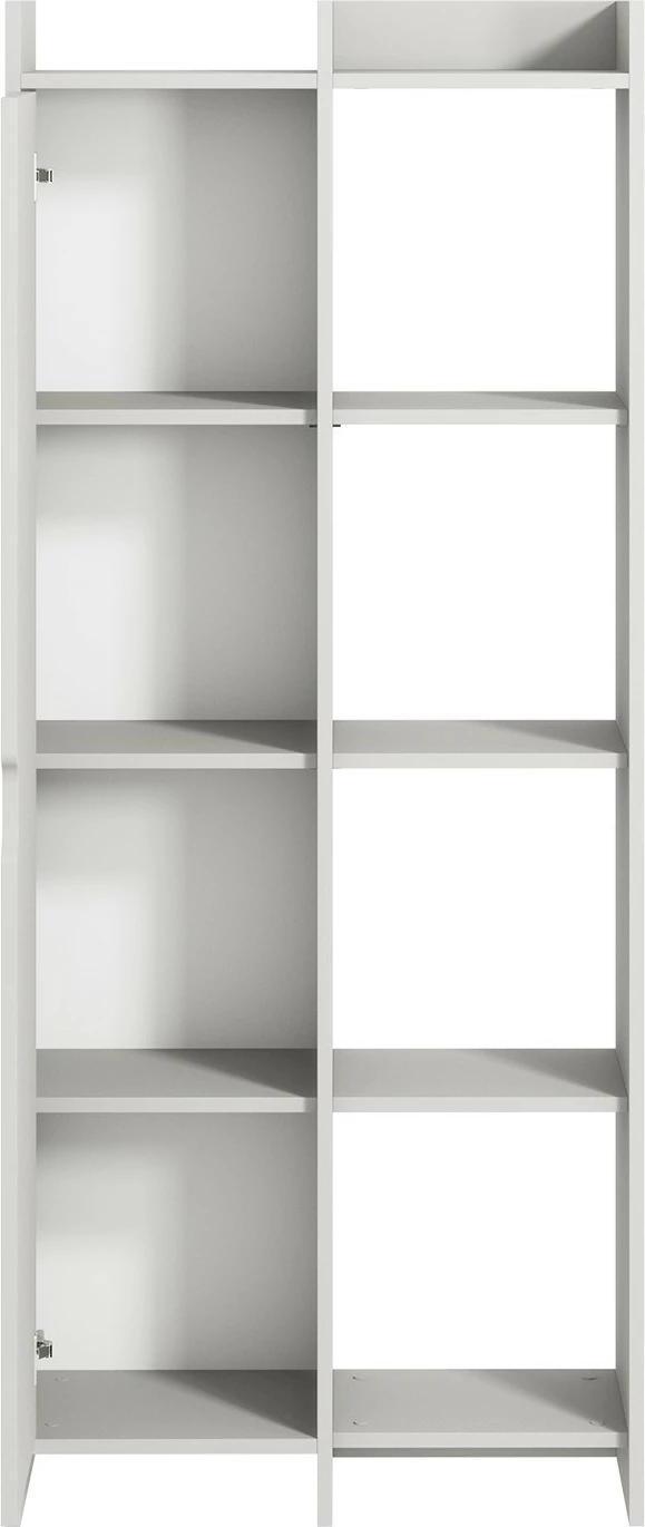 Raft librash Skye Decor, ofertë, ngjyrë e bardhë