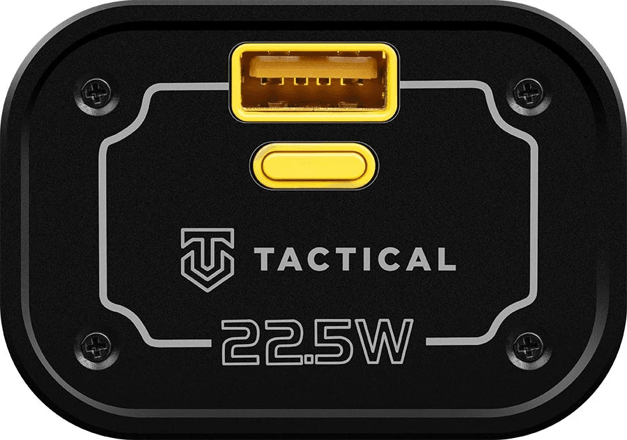 Powerbank Tactical C4 Explosive 19200 mAh 22.5W me display, black/yellow