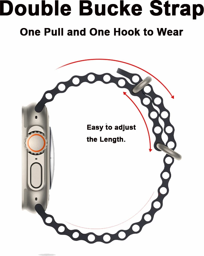 Rrip per ore Bandora SL1007 38/40mm (Bardhë, 42/49mm)