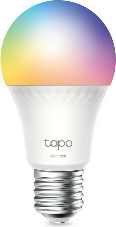 Llambë smart TP-Link Tapo L535E, E27, 1055 lm, RGB, Wi‑Fi/Bluetooth, e bardhë