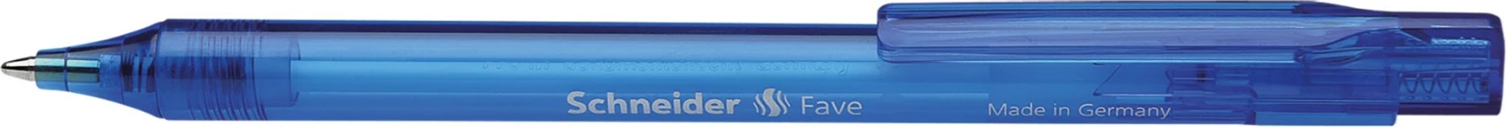 Stilolaps Schneider Fave, minë e kaltër 770, 50 copë, kaltër