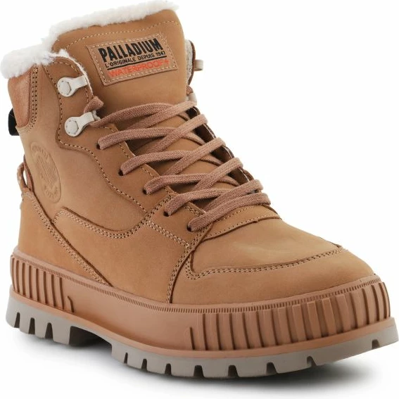 Çizme Palladium për meshkuj dhe femra, kafe