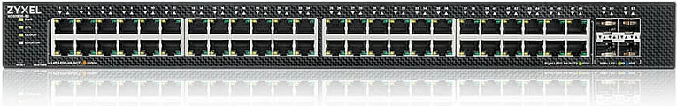 Switch Zyxel XGS1935-52, 48x Gigabit, 4x 10GbE uplink, managed, rack mount, e zezë