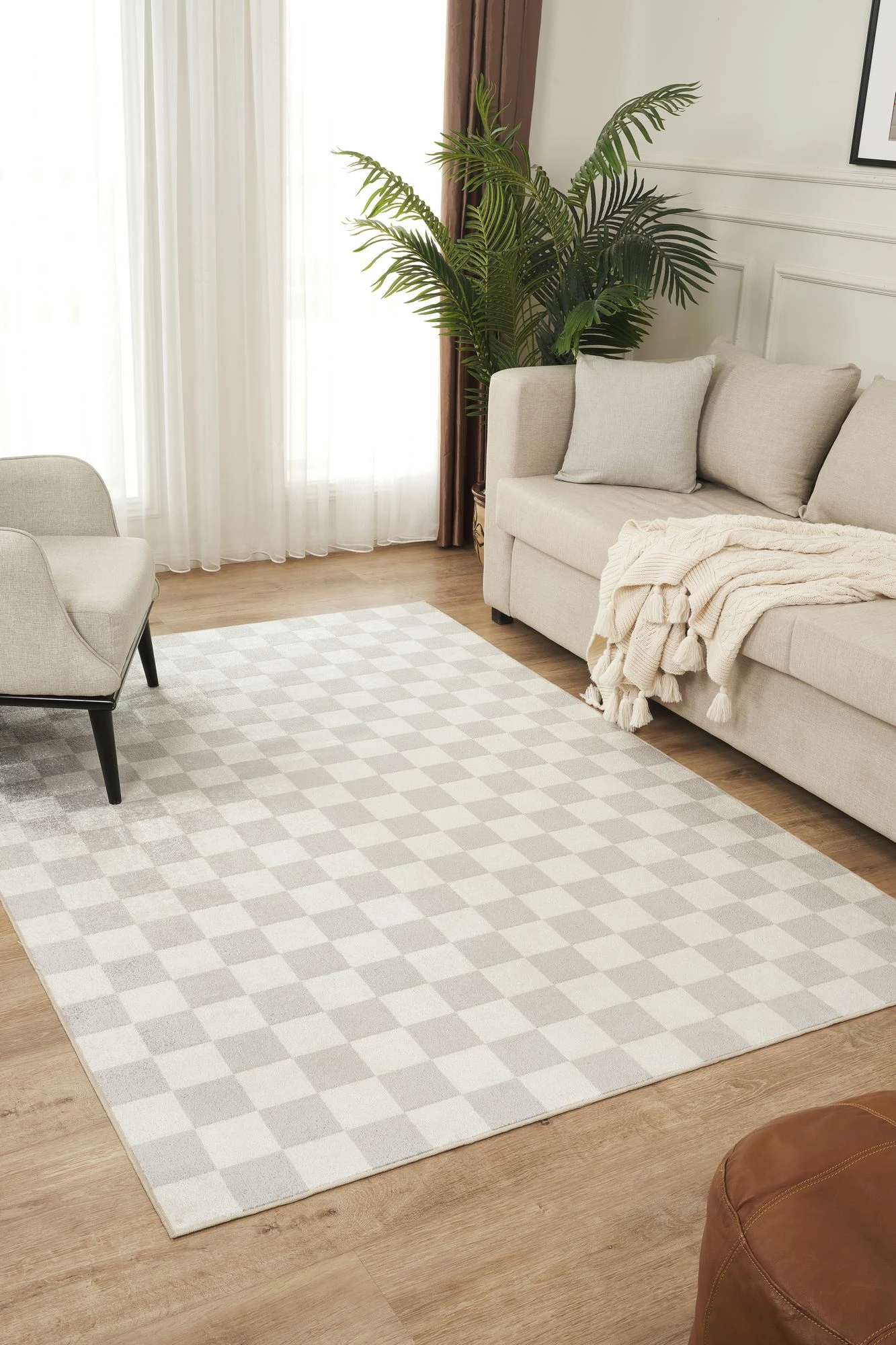 Qilim (120x180) Conceptum Hypnose, Damas 4002, krem, gri