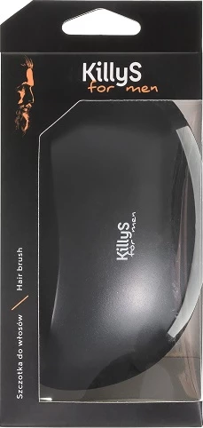 Furçë flokësh për burra KillyS Teezer e zezë, 1 copë
