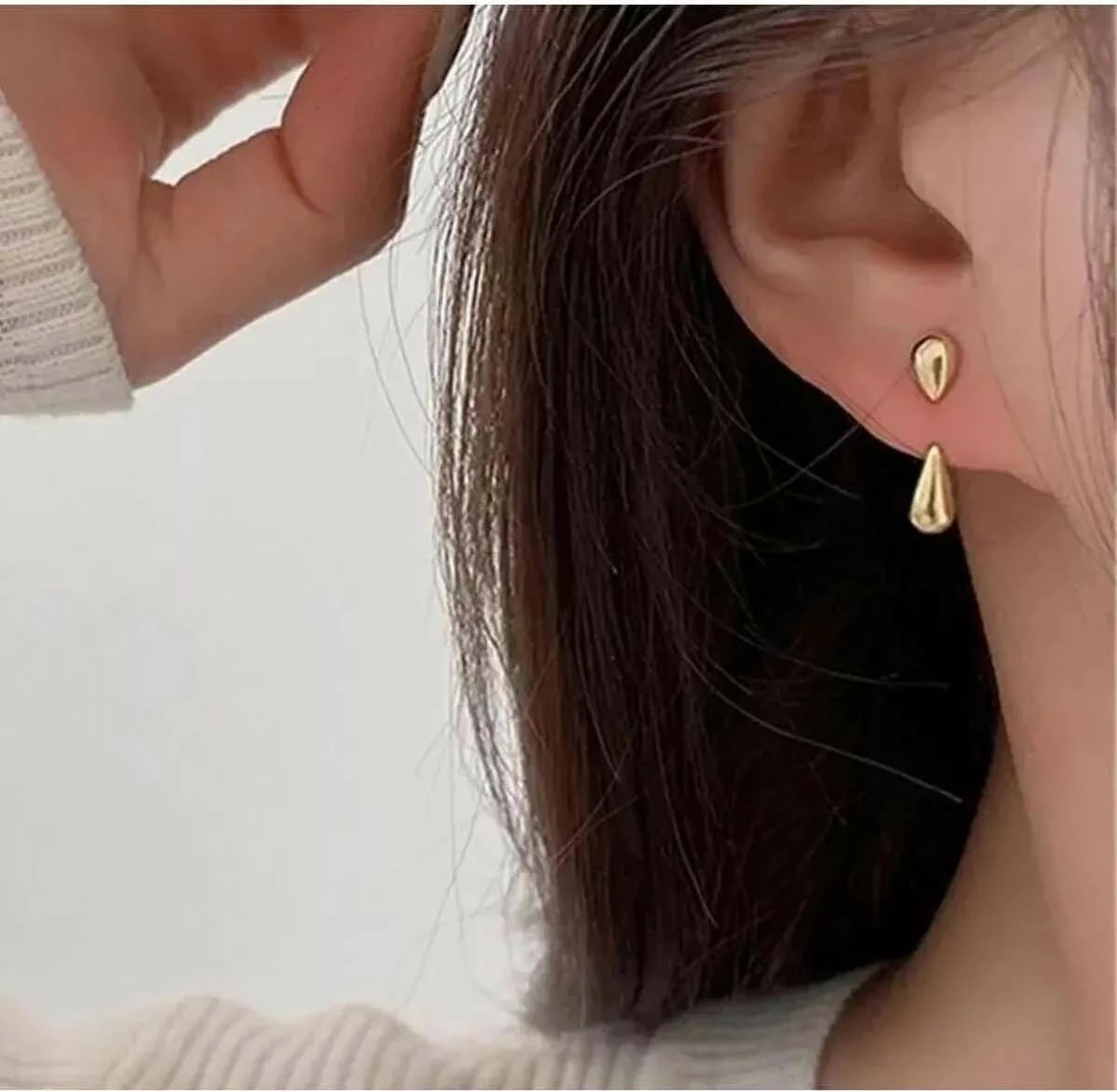 Vathë prej bronzi, ngjyrë ari, me gur zirkoni, Jumeon