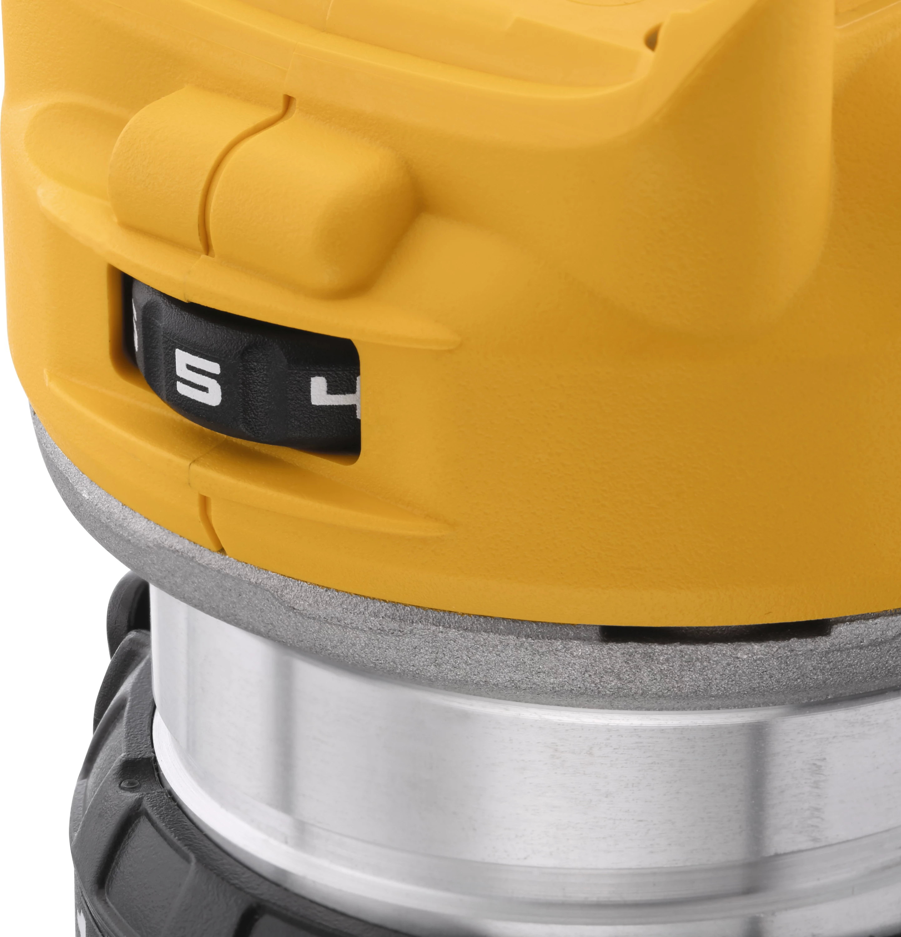 Rezkar aku Dewalt DCW600N 18V XR BL, kolletë 8 mm, verdhë/zezë
