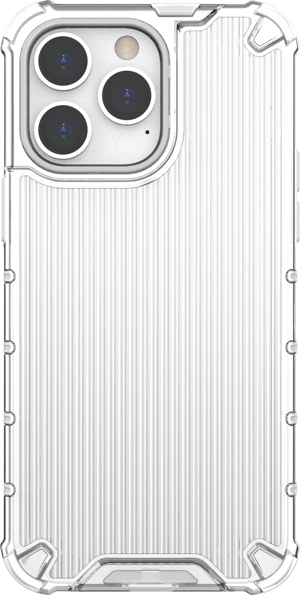 Mbështjellës Hurtel Ombre Protect Case për iPhone 13 Pro Max, rozë-kaltër