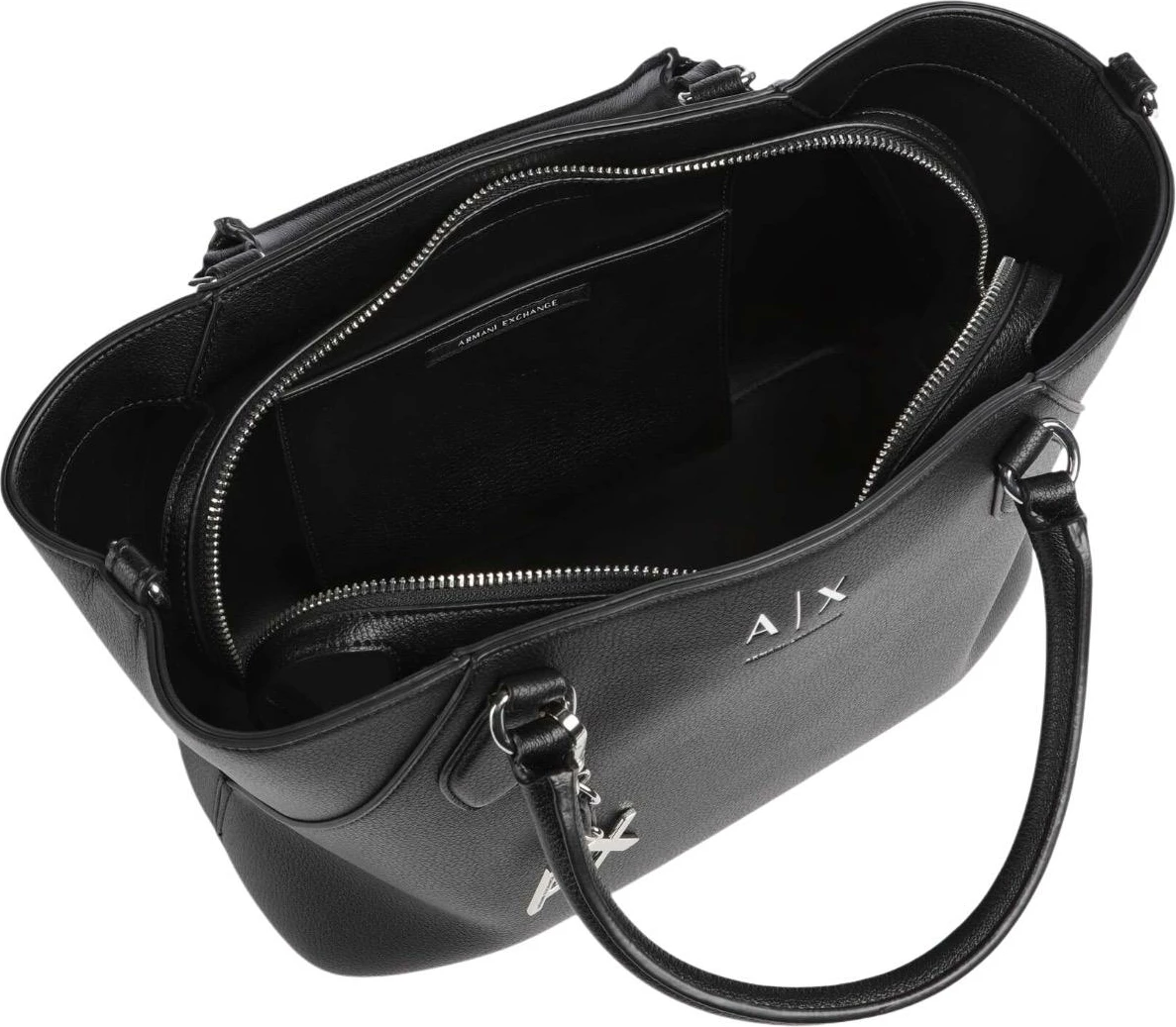 Çantë tote për femra Armani Exchange XW003086 AF26569, e zezë