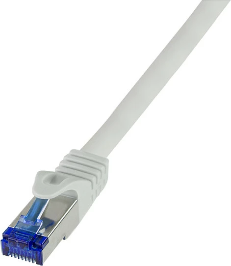 Kabllo rrjeti LogiLink Patch Cat6a S/FTP 2 m, 10GbE, LSZH, gri