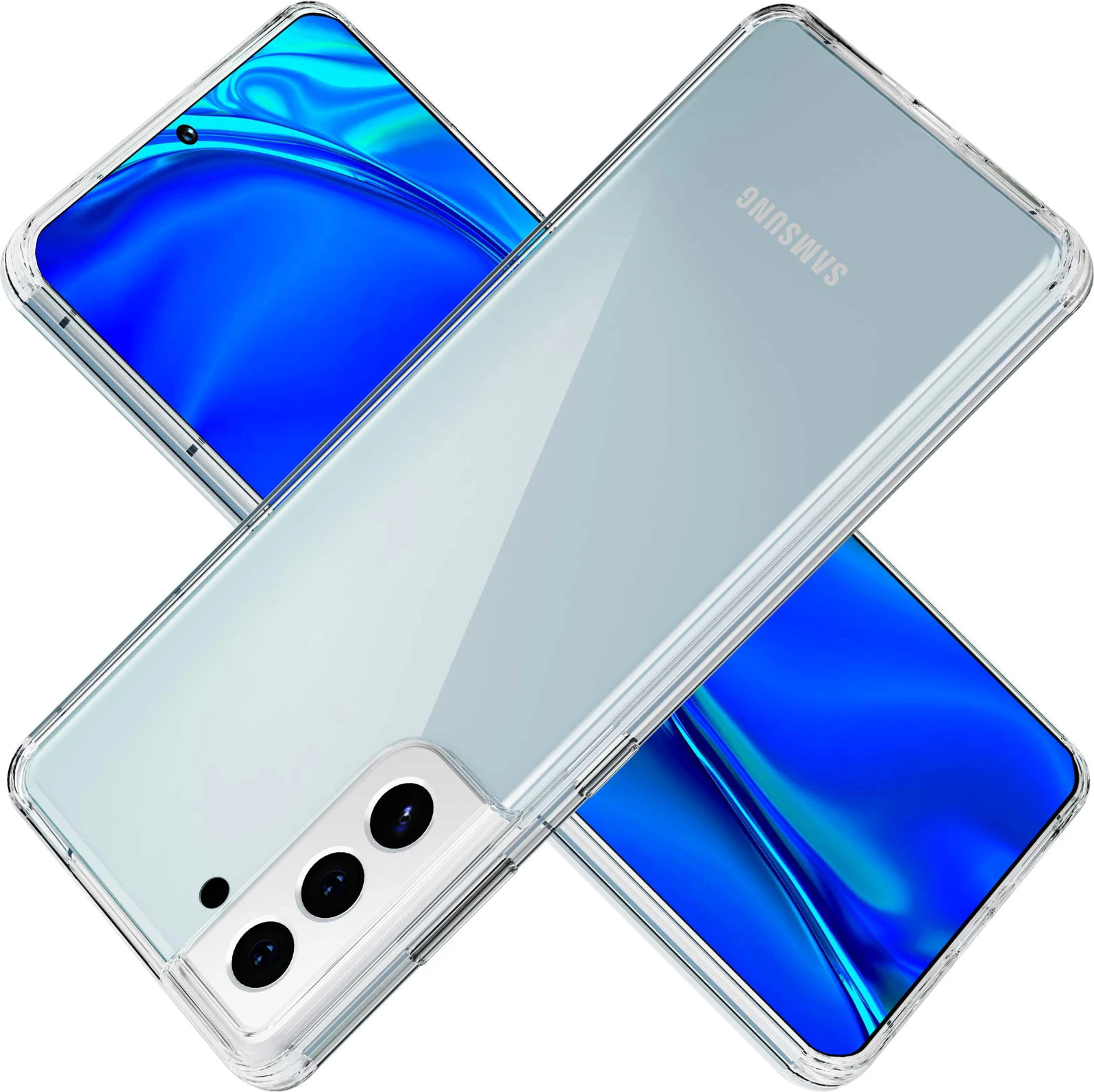 Mbështjellës transparent për celular 3mk Protection Clear Case për Samsung Galaxy S21+