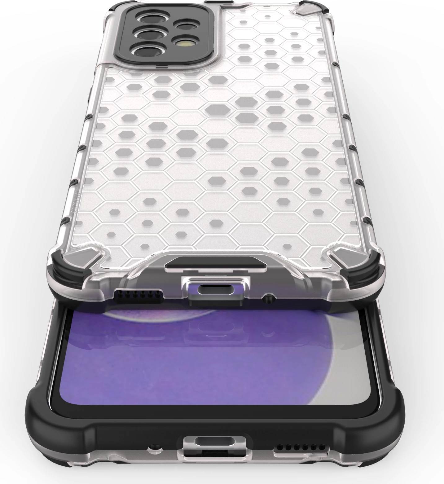 Mbështjellës Hurtel Honeycomb për Samsung Galaxy A33 5G, Blu