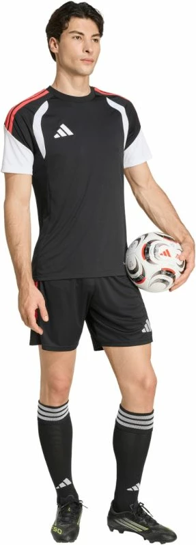 Shorce për meshkuj adidas Tiro 26 League KA8776, të zeza dhe të kuqe