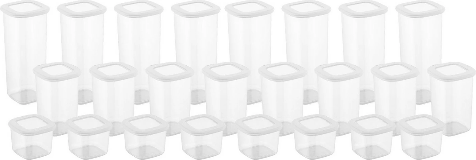 Set kuti plastike për organizim, 24 copë, Hermia, BNMPOLYWS24-51217