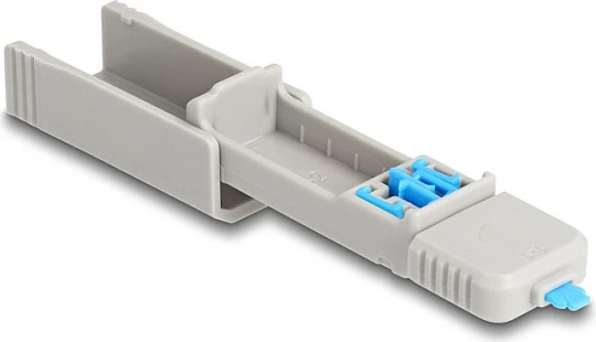 Bllokues porte Micro-USB DeLOCK, set 5 copë me mjet heqës, blu/gri