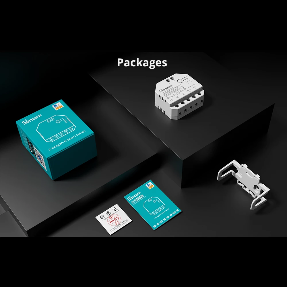 SONOFF DUALR3 – Modul Smart WiFi me Matje Energjie 2 Kanale