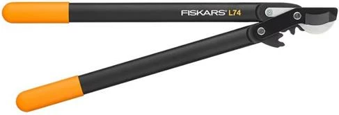 Gërshërë Fiskars L 74, M, zezë/ portokalli