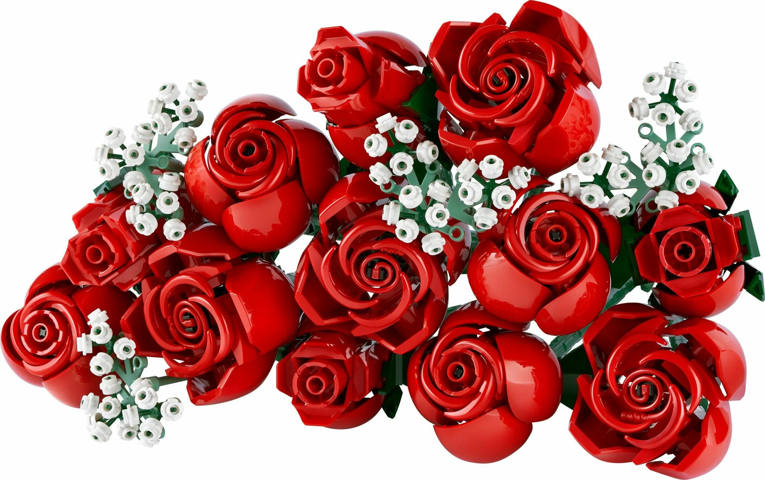 Set LEGO Icons Bouquet of Roses 10328, 822 copë, 18+, 12 trëndafila, i kuq