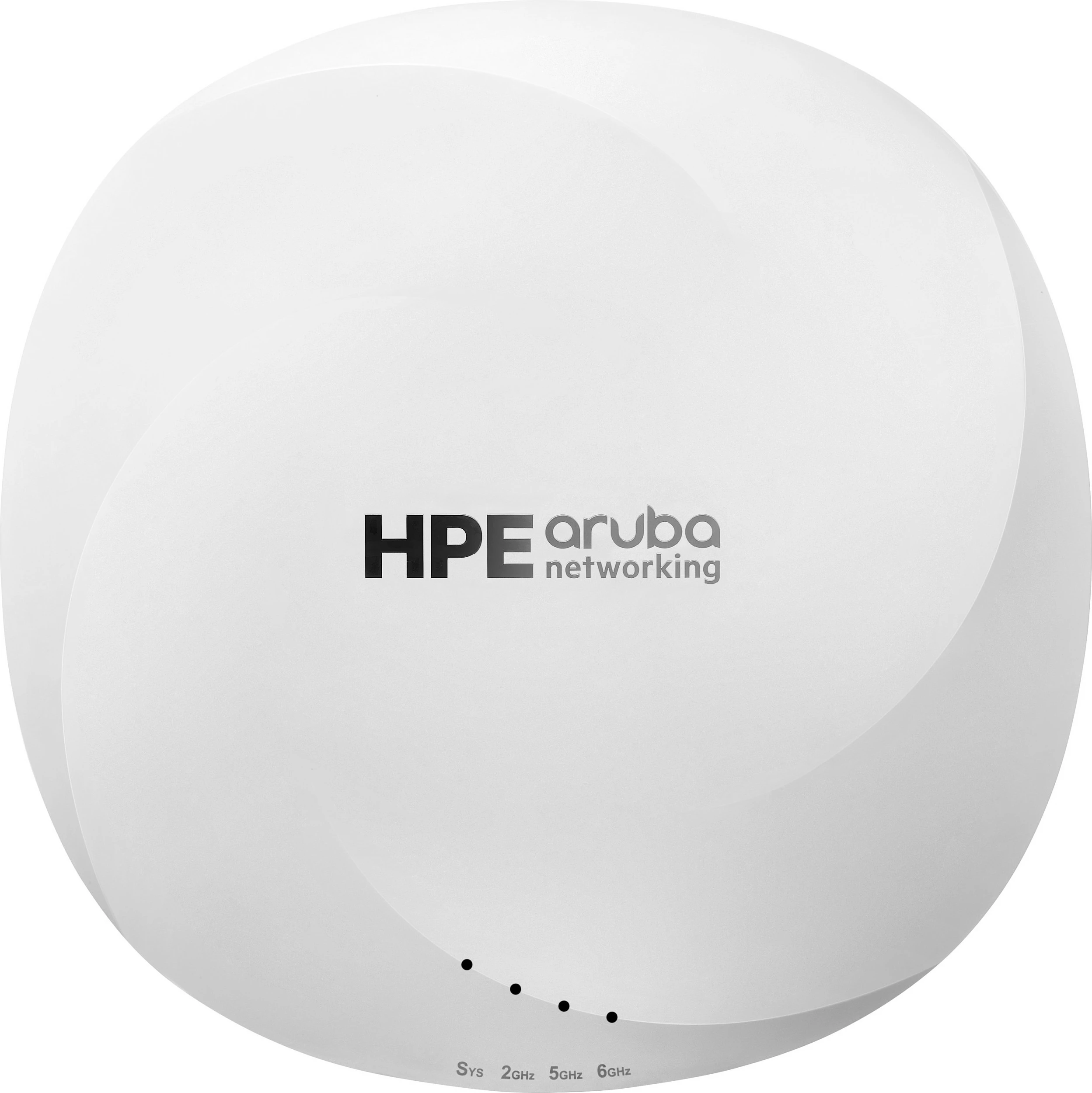 Access Point HPE Aruba Networking AP-615-RW, Wi‑Fi 6E, tri-band 2.4/5/6 GHz, 5GbE, PoE, i bardhë
