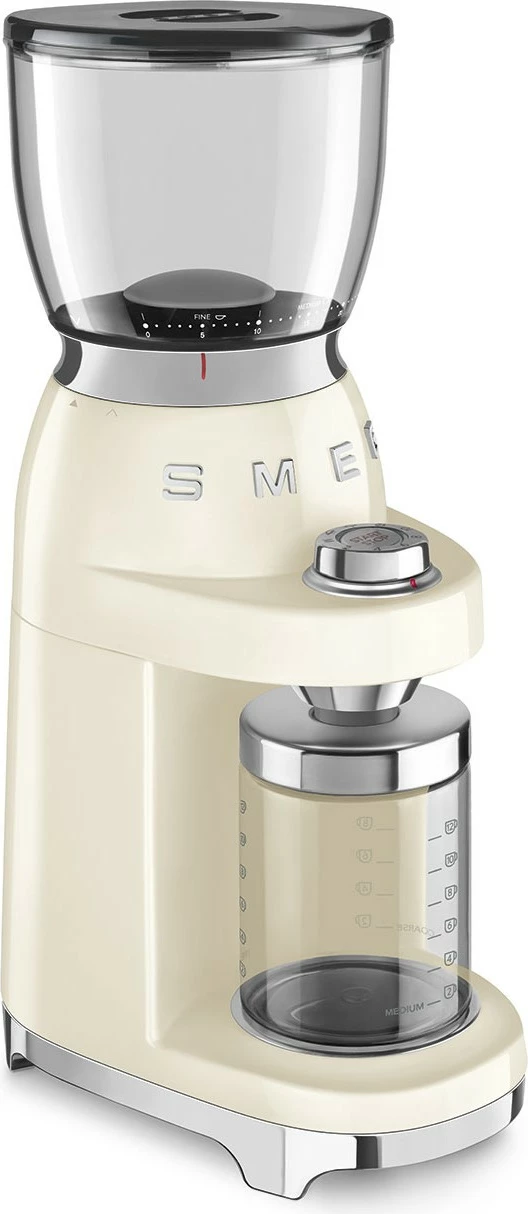 Mulli kafeje Smeg 50s Style CGF11CREU, krem