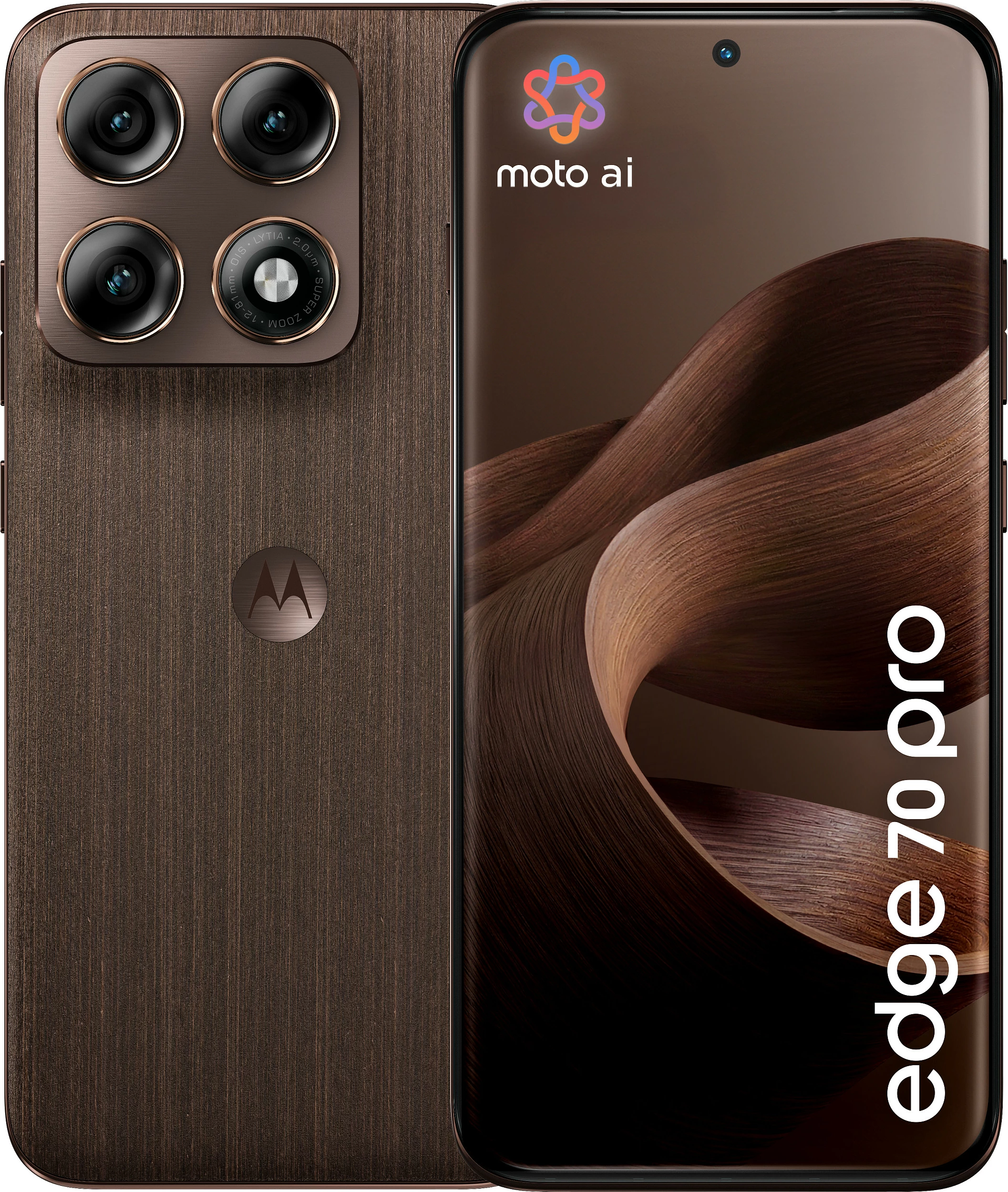 Celular Motorola Edge 70 Pro, 8GB RAM, 256GB, Chicory Coffee
