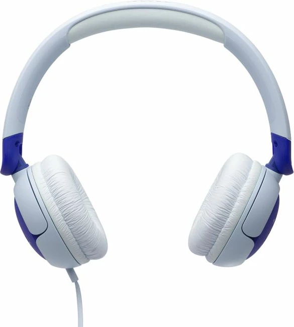 Kufje për fëmijë me kabllo JBL Junior 320, me mikrofon, 3.5mm, limit volumit 85 dB, blu