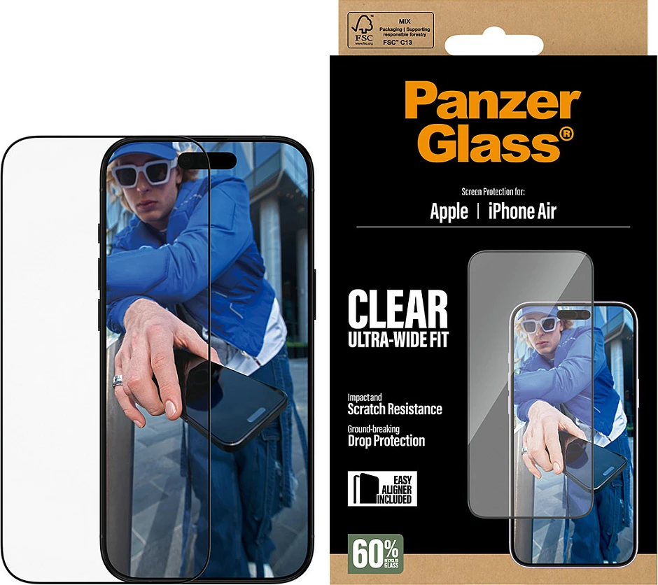 Mbrojtës xhami PanzerGlass iPhone Air UWF