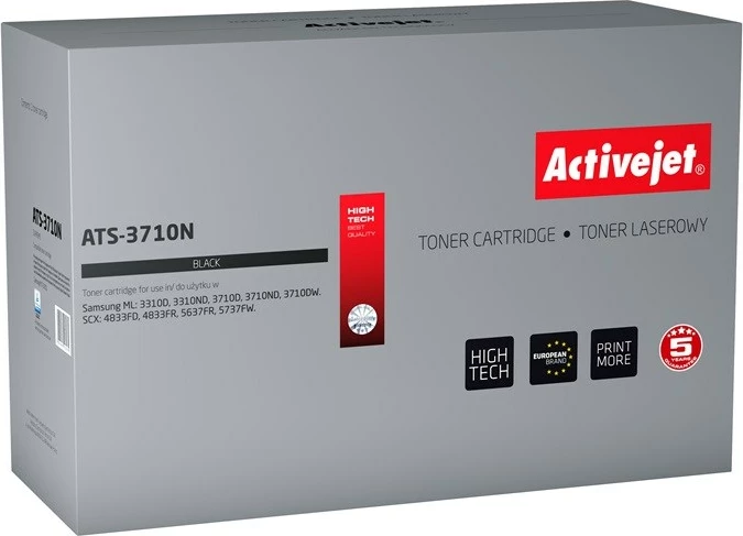 Toner zëvendësues Activejet ATS-3710N për printer Samsung, i zi 
